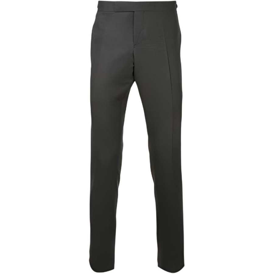 THOM BROWNE Low Rise Skinny Side Tab Trouser In Super 120’s Twill