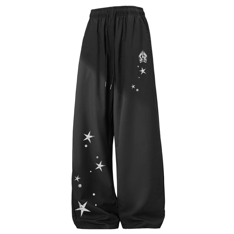 Disney Casual Pants Unisex Thin Straight Fit Pants