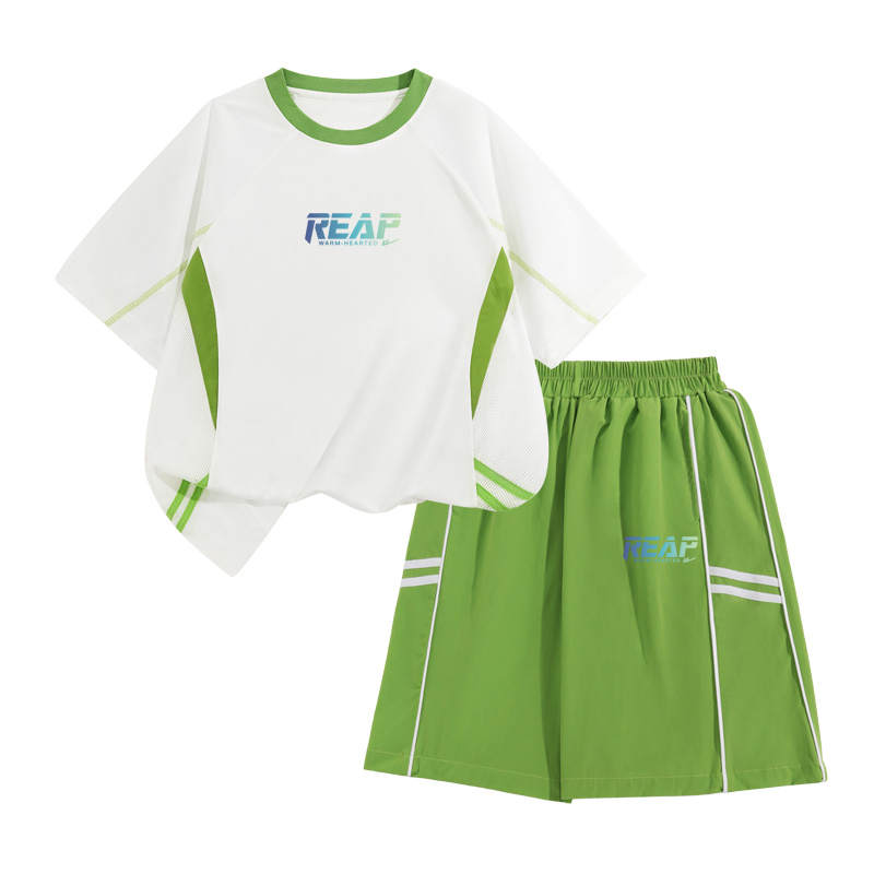 WARRIOR WARRIOR Kids Casual Sportswear Crew Neck Thin Stretch