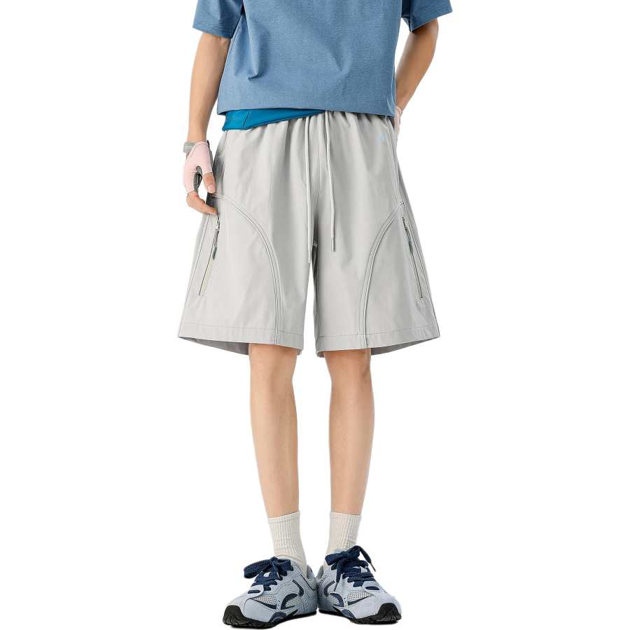 WARRIOR WARRIOR Cargo Shorts Unisex Thin Wide Leg Pants