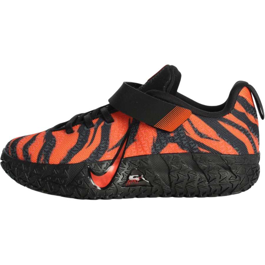 Nike Nike Ja Morant 3 Low top Children's Basketball Shoes Orange Black Red Children Aged 3 7 Years Old