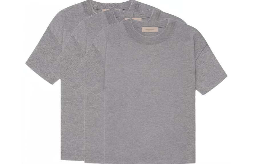 Fear Of God Essentials SS22 T Shirt Men's 3 Pack Dark Oat