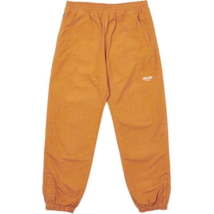 PALACE Knitted Sweatpants Unisex Orange Moderate Cuffed Pants