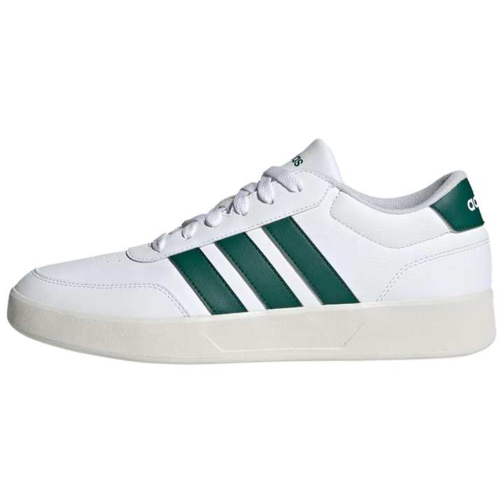 Adidas Adidas BREAKNET 3.0 Skateboard Shoes Men's Cloud White/College Green/Core White