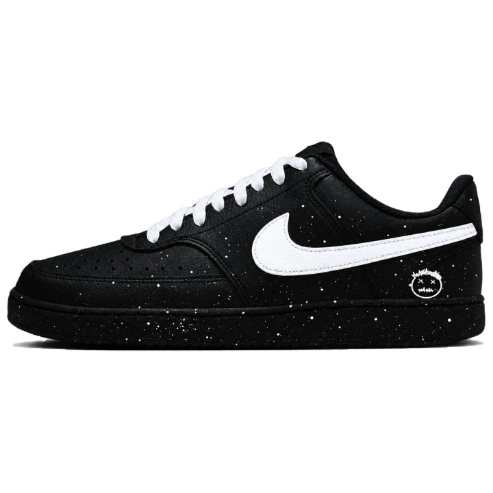 Nike Nike Court Vision Low Skateboard Shoes Unisex Low Top Black White Colorway