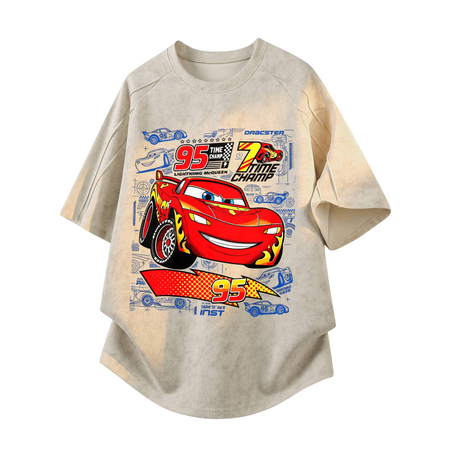 Disney T Shirts Unisex Crew Neck Moderate Straight Fit