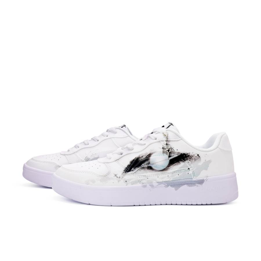 Li-Ning Li Ning Floating Boat Skateboard Shoes Unisex Low Top White/Black/Blue