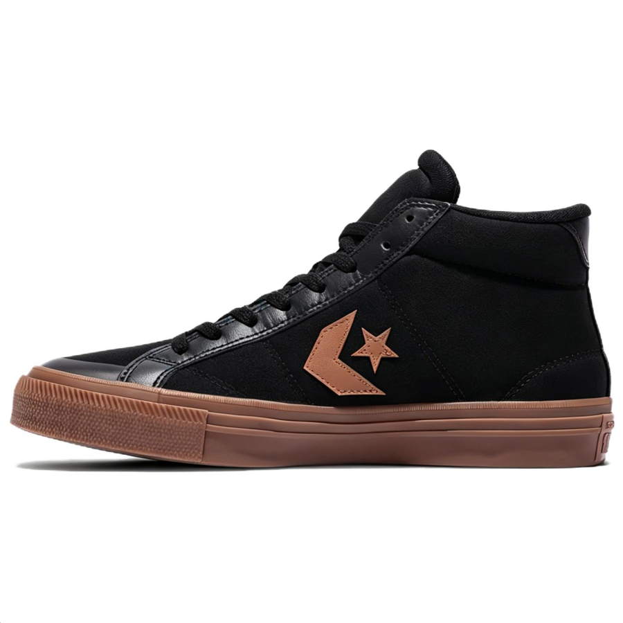 Converse Sport Casual Skateboard Shoes Unisex Mid Top Black