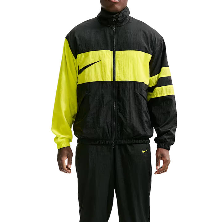 Nike Nike Jackets Men's Black/Lemon Venom/Black Turtleneck Moderate