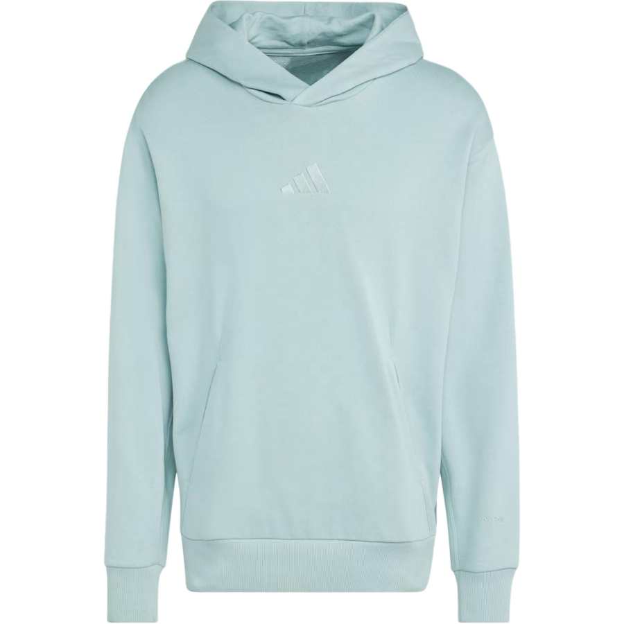 Adidas Adidas Sportswear Sweatshirts Men's Sage Green Hooded Non Detachable Moderate