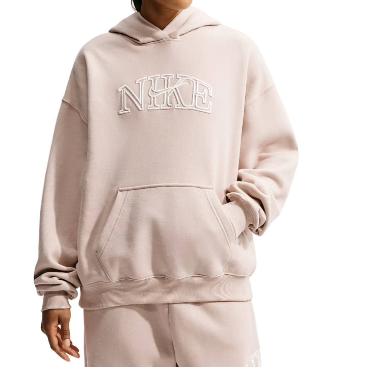 Nike Nike Sweatshirts Women's Cream II/Sail White Hooded Non Detachable Moderate