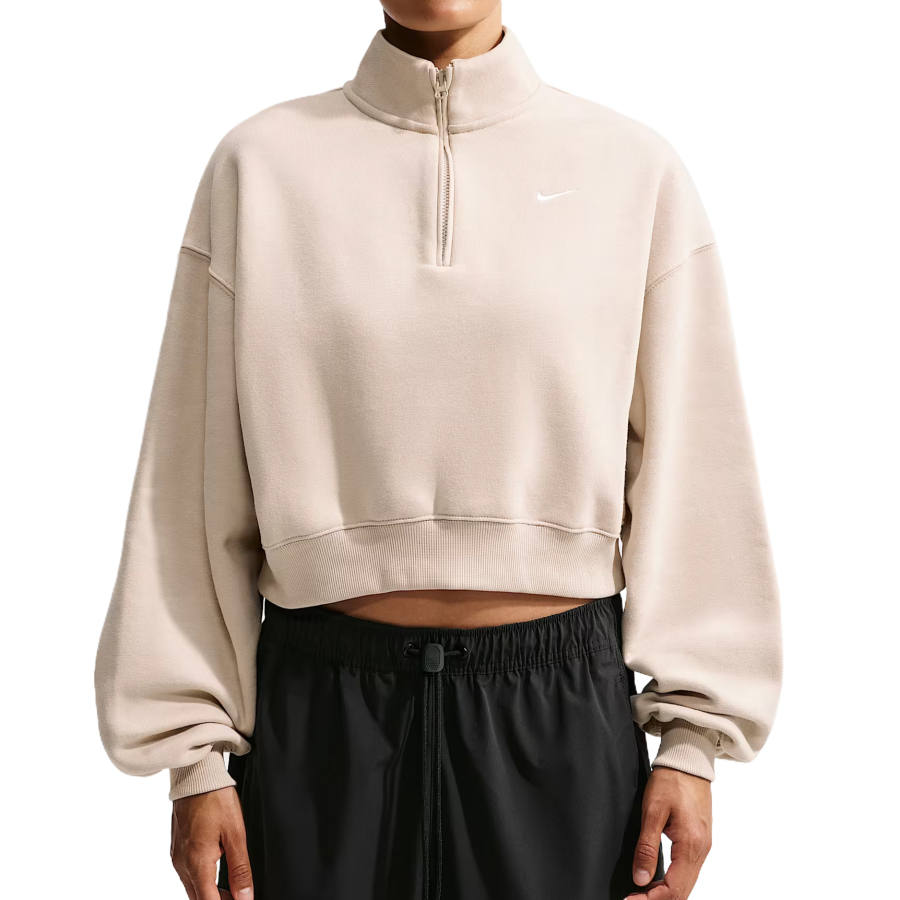 Nike Nike Sweatshirts Women's Cream II/Sail White Stand Collar Moderate