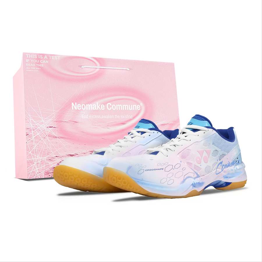 YONEX Badminton Shoes Unisex Low Top Light Blue Gradient Colorway