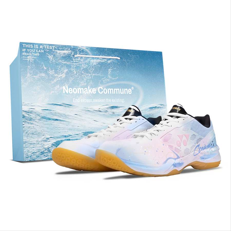 YONEX Badminton Shoes Unisex Low Top Light Blue Gradient Colorway