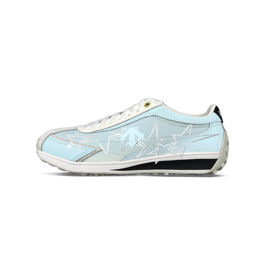 DESCENTE Cron Racer Skateboard Shoes Unisex Low Top White/Silver