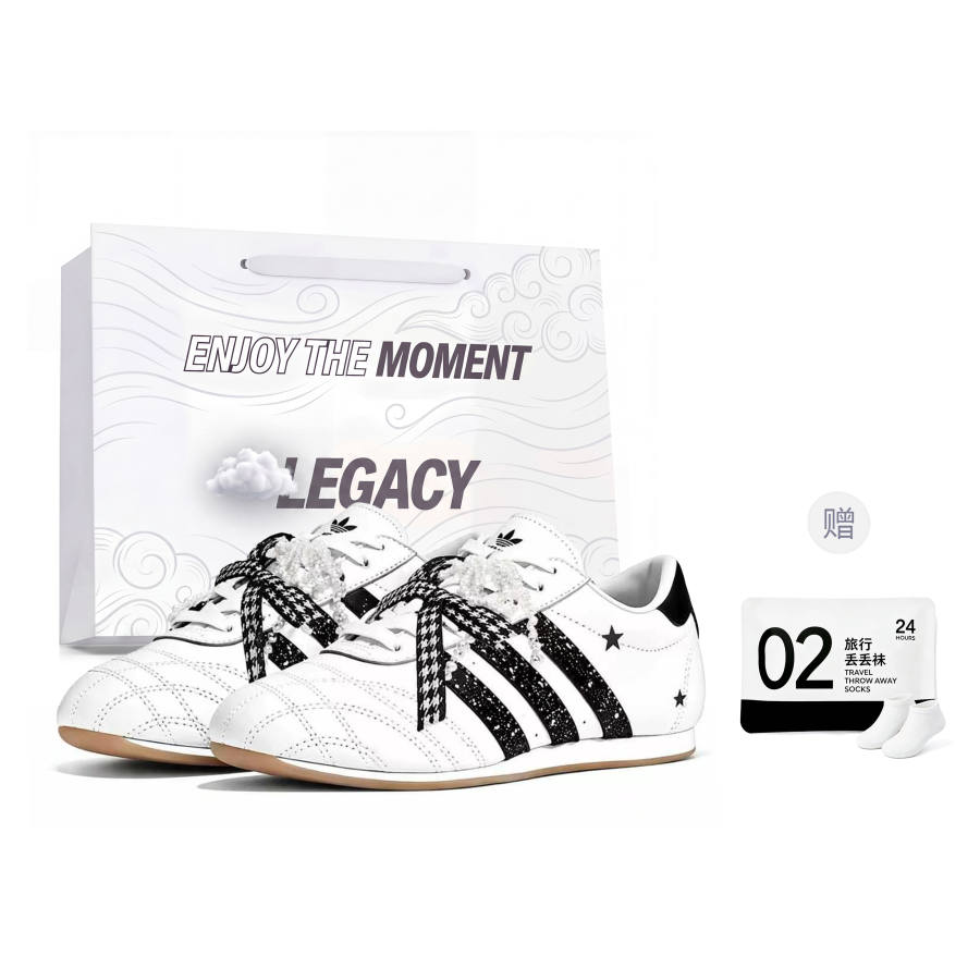 Adidas Originals Taekwondo Training Shoes Women's Low Top White/Black