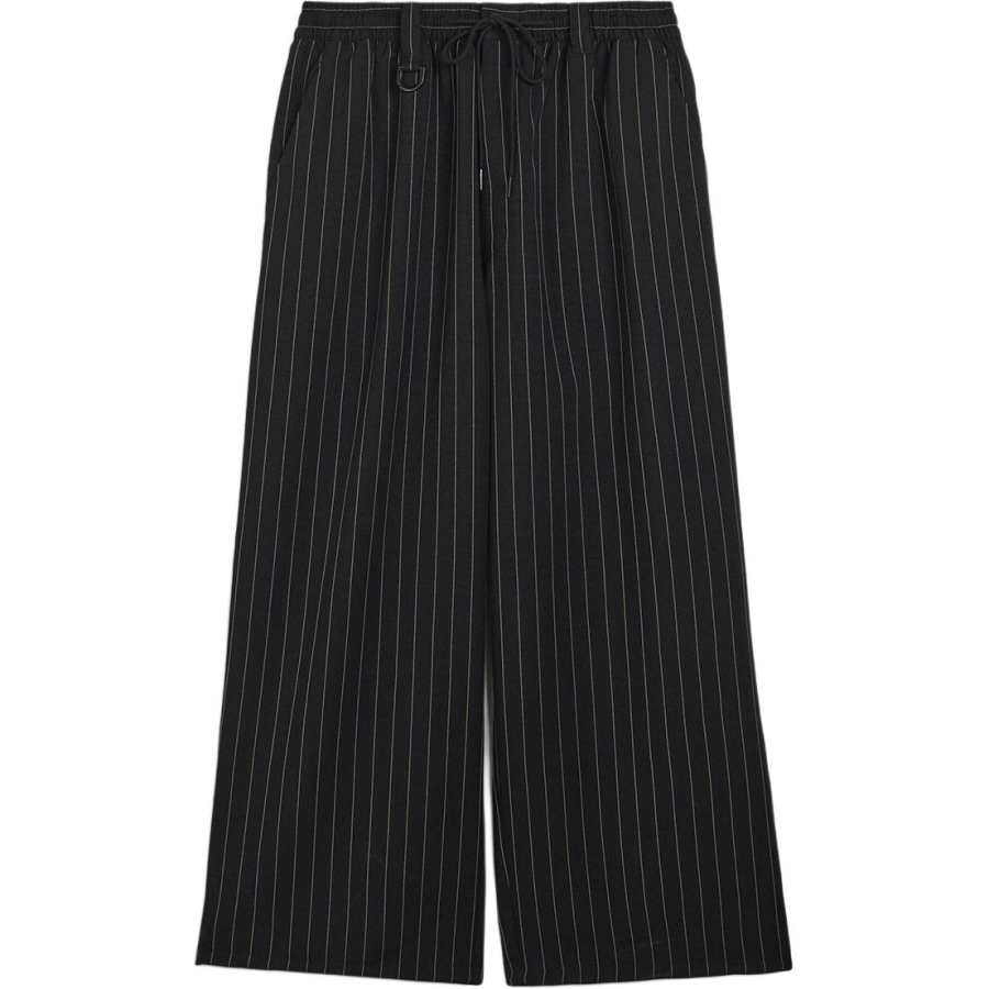 Y-3 Y 3 Placed Graphic SU Pants Casual Pants Men's Black White