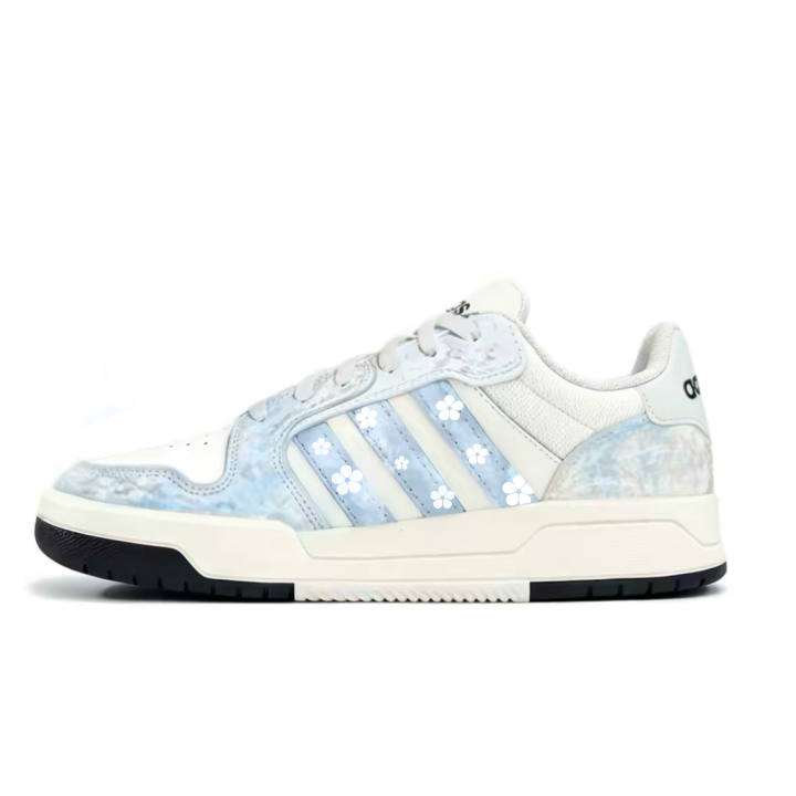 Adidas Adidas ENTRAP Skateboard Shoes Unisex Low Top Blue/White/Beige/Black