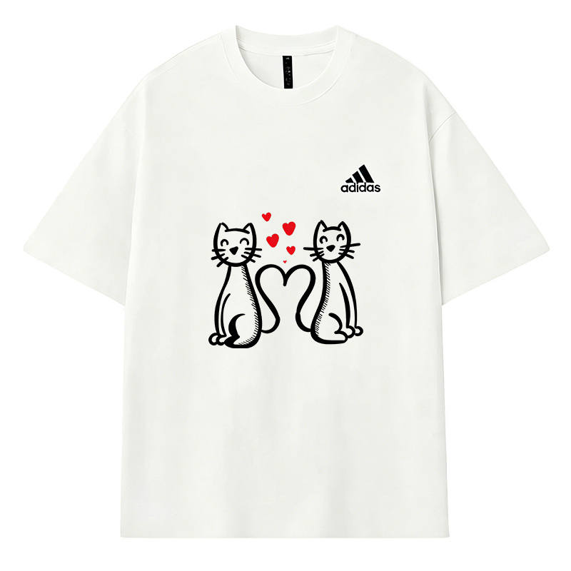 Adidas Adidas MUST HAVES T Shirts Unisex Ecru Crew Neck