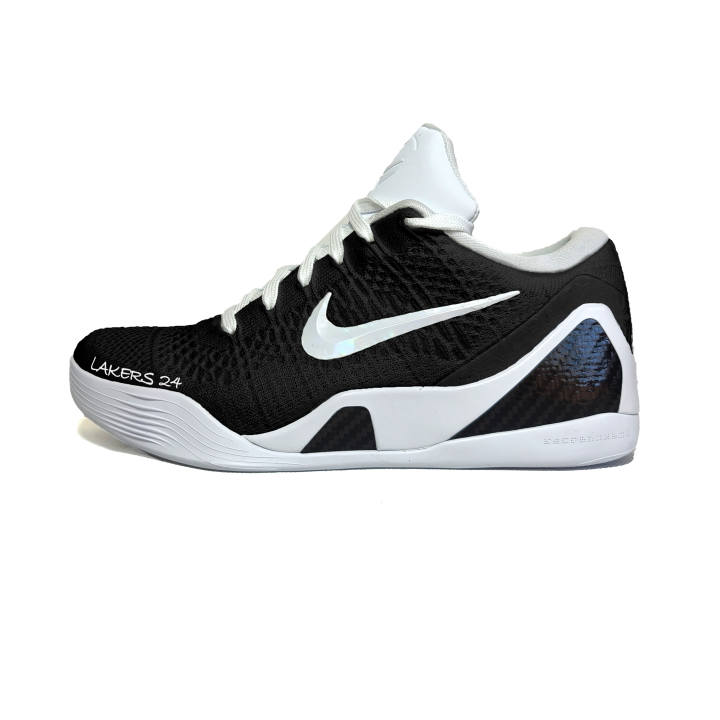Nike Nike Kobe 9 Basketball Shoes Unisex Low Top Black/White