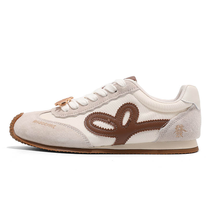WARRIOR German Army Trainers Women's Low Top Beige Gray Brown