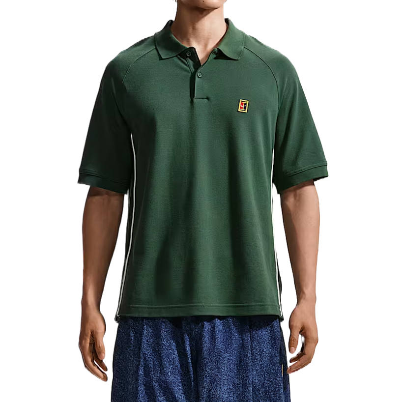Nike Nike Club Polo Shirts Men's Fir Green/Sail White/Fir Green Polo Collar Moderate