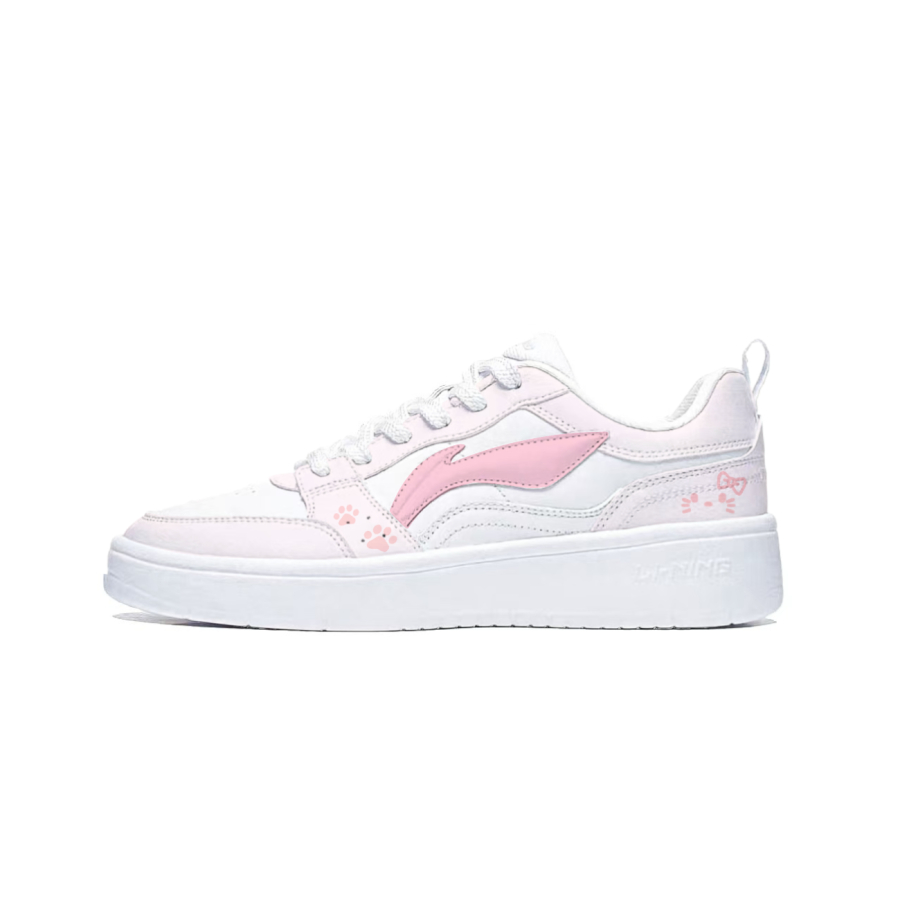 Li-Ning Li Ning Sycee Skateboard Shoes Women's Low Top Light Pink