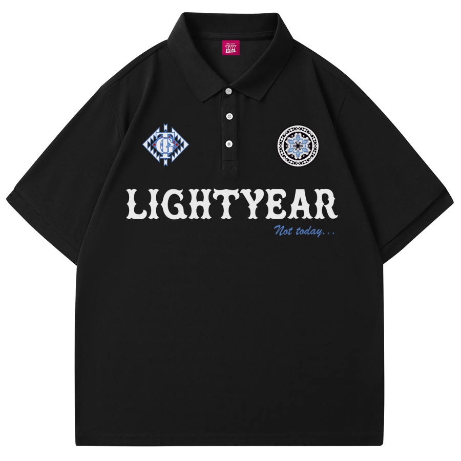 Disney Polo Shirts Unisex Lapel Thin Straight Fit