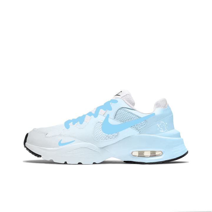 Nike Nike Air Max Fusion Running Shoes Women's Low Top Blue