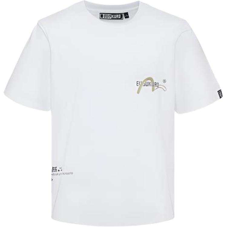EVISU EVISU T Shirts Men's Crew Neck Moderate