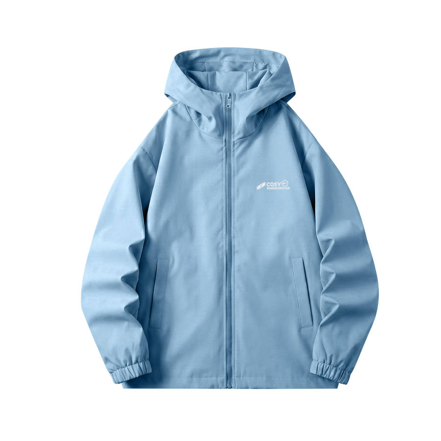WARRIOR Jackets Unisex Hooded Non Detachable Moderate Straight Fit