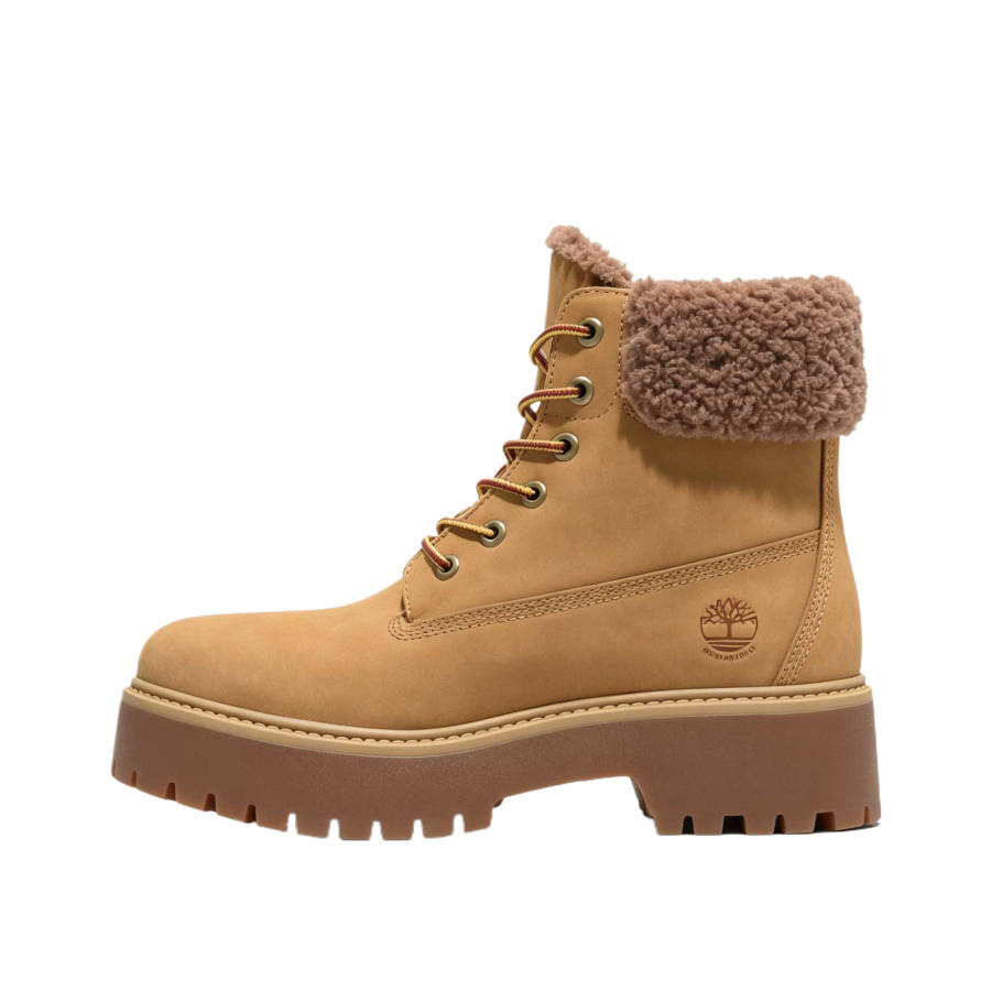 Timberland Stone Street Combat Boots Women's Brown