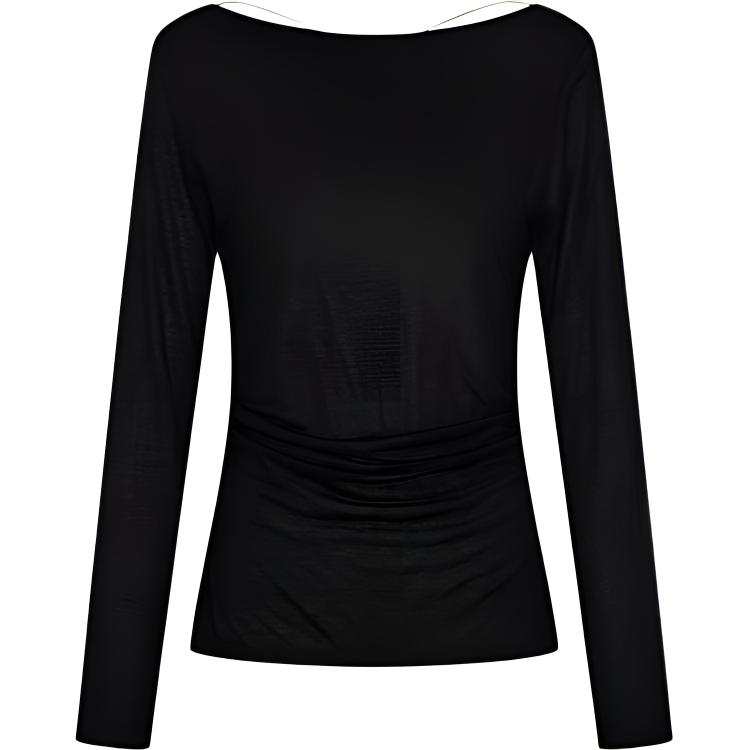 URBAN REVIVO Bestie Same Style T Shirt Women's Black