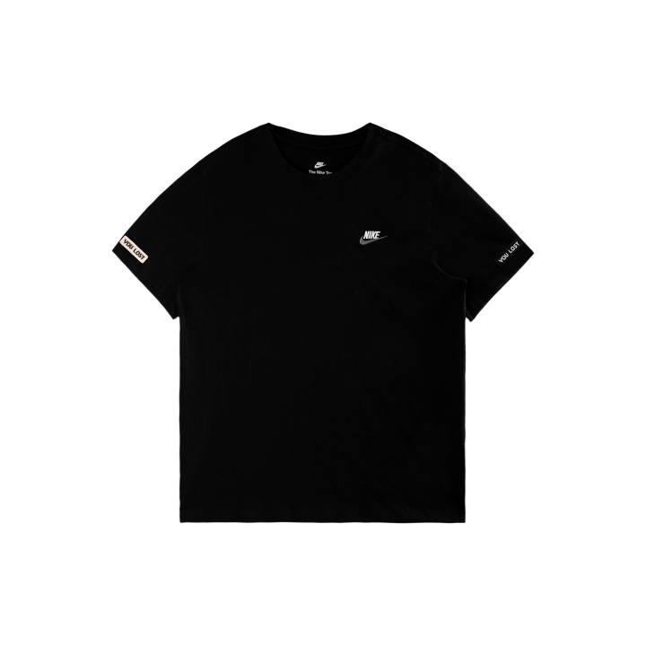 Nike Nike Sportswear T Shirts Men's Black/White/Dark Gray Crew Neck Moderate