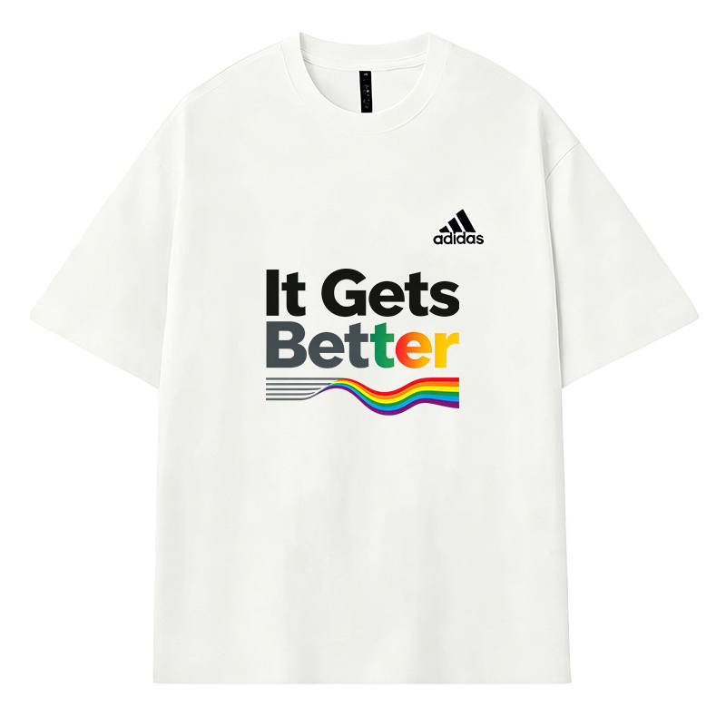 Adidas Adidas MUST HAVES T Shirts Unisex Ecru Crew Neck