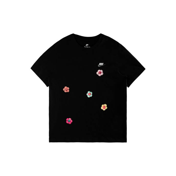 Nike Nike Sportswear T Shirts Men's Black/White/Dark Gray Crew Neck Moderate