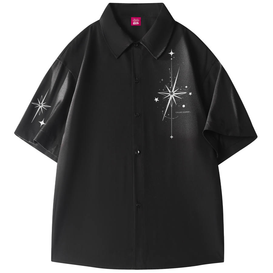 Disney Disney Shirts Unisex Lapel Thin Shirt