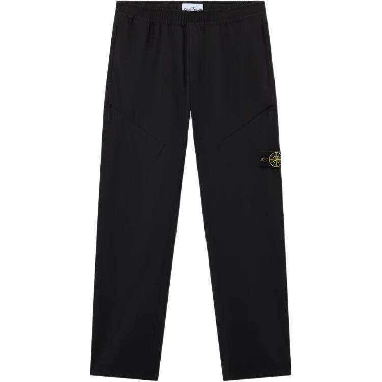 STONE ISLAND STONE ISLAND Softshell Pants Men's Black