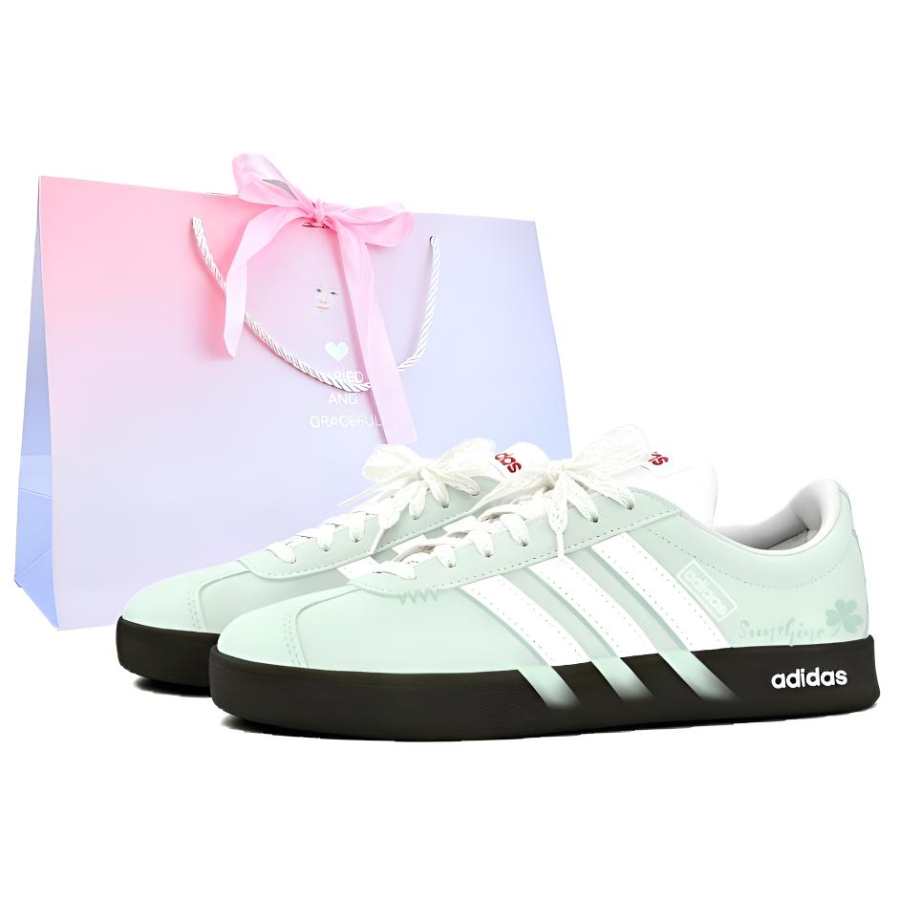 Adidas Adidas VL COURT 2.0 German Army Trainers Women's Low Top Green