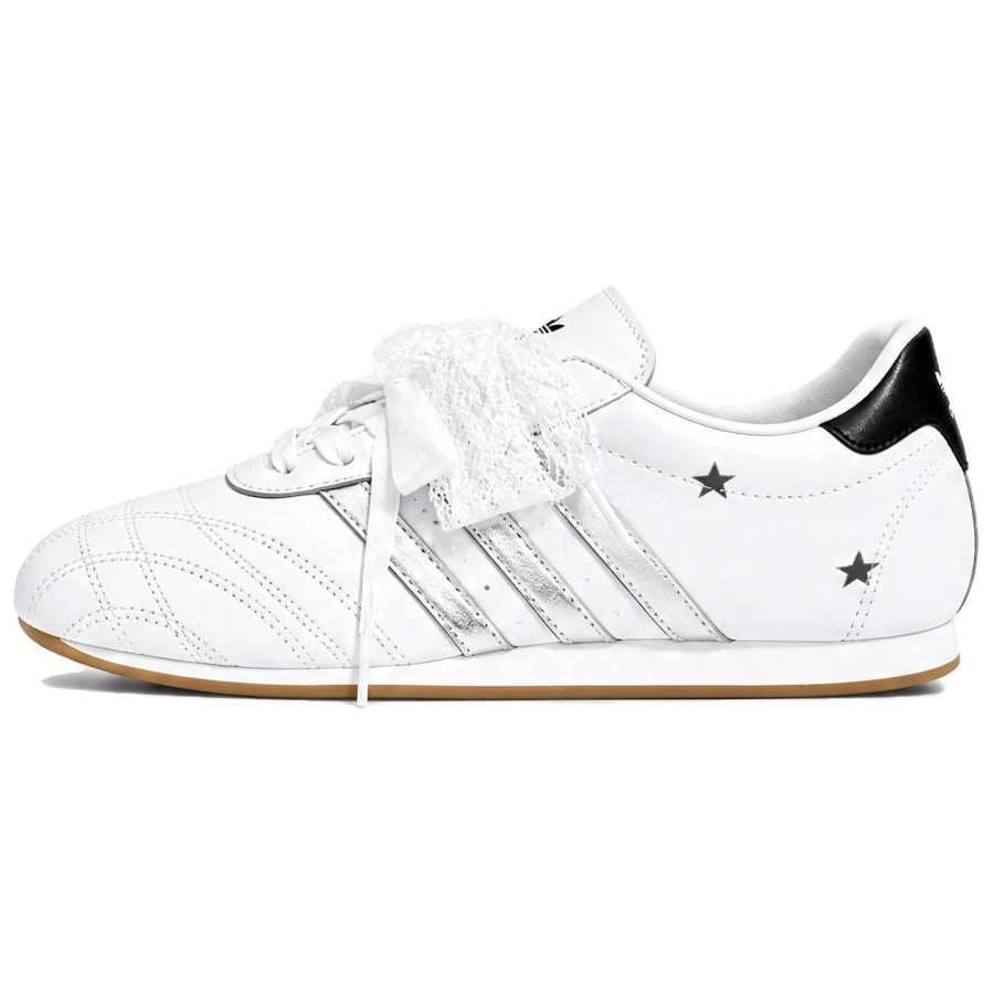 Adidas Originals Taekwondo Training Shoes Women's Low Top Black/White/Silver