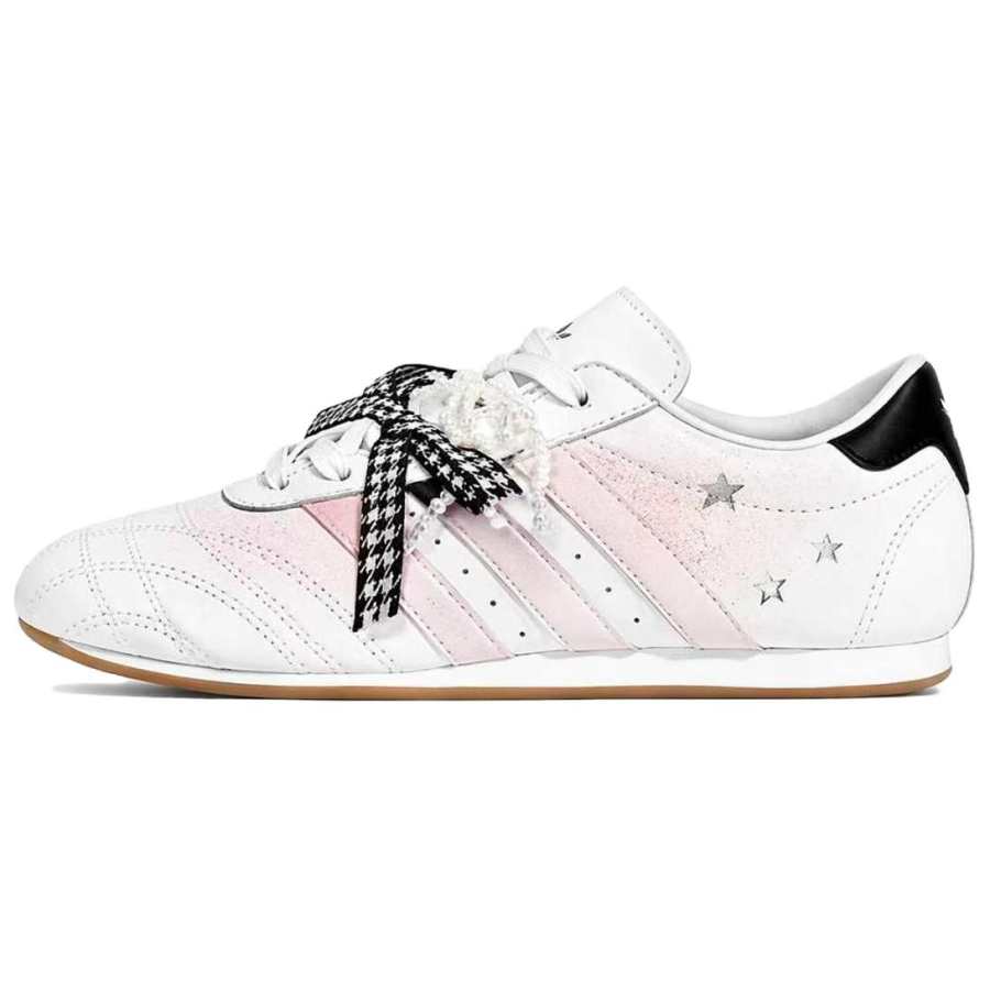 Adidas Originals Taekwondo Training Shoes Women's Low Top White/Black/Pink