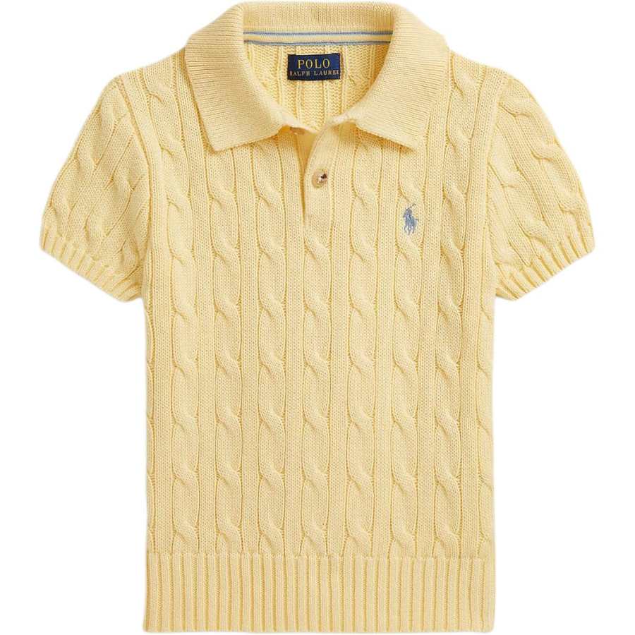 Polo Ralph Lauren Kids Sweaters Polo Collar Moderate Non Stretch