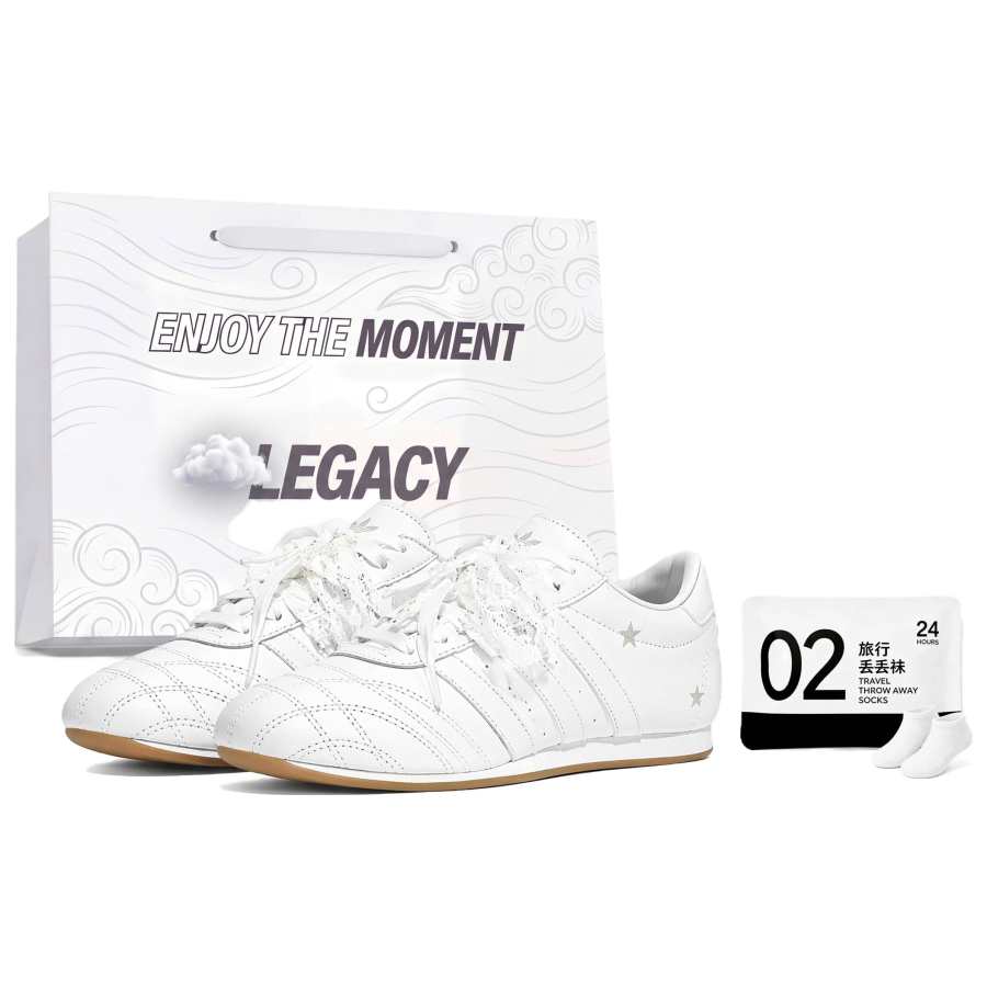 Adidas Originals Taekwondo Training Shoes Women's Low Top White