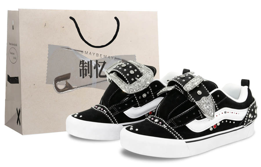 Vans Vans Knu Skool Low top Skateboard Shoes Unisex Black