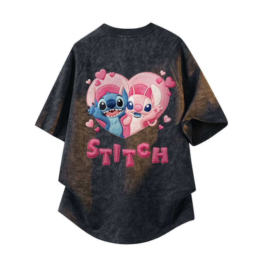 Disney T Shirts Unisex Crew Neck Moderate Straight Fit