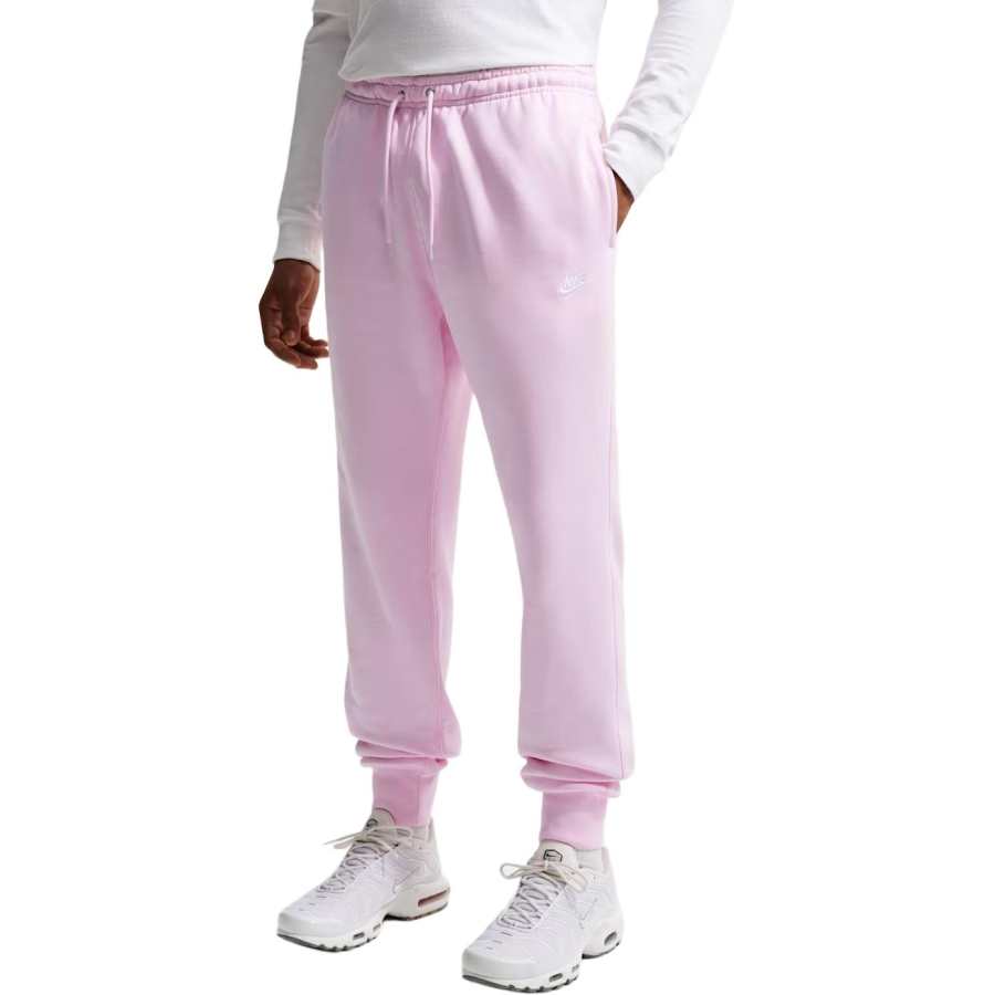 Nike Nike Sportswear Club Sports Pants Men's Pink Foam/Pink Foam/White Moderate Cuffed Pants