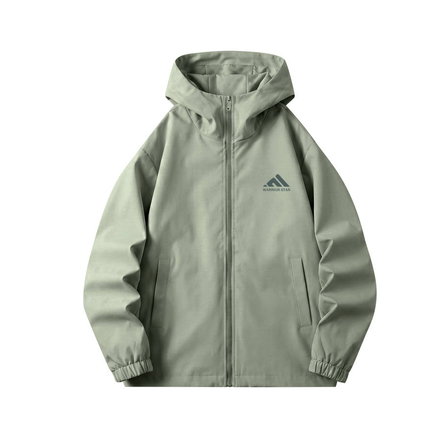 WARRIOR Jackets Unisex Hooded Non Detachable Moderate Straight Fit
