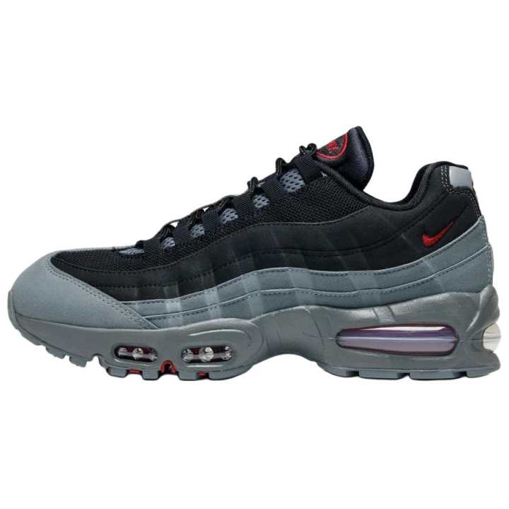 Nike Nike Air Max 95 Running Shoes Unisex Black Red
