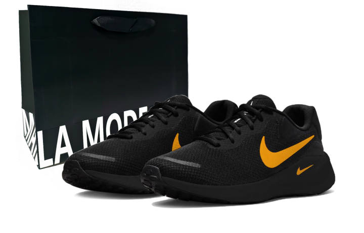 Nike Nike REVOLUTION 7 Running Shoes Men's Low Top Dark Night Flowing Fire