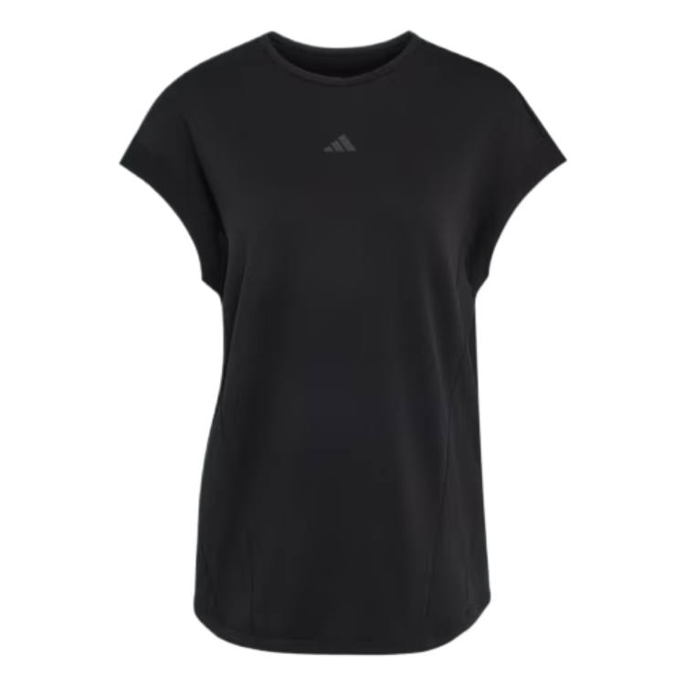 Adidas Adidas Performance Fitness Clothing Women's Black Crew Neck Moderate